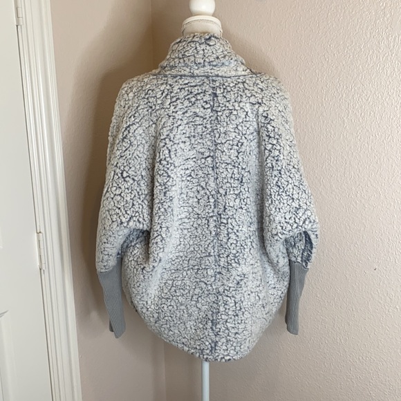 Express grey teddy fleece jacket size XS - Picture 5 of 8